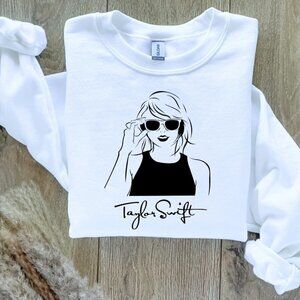 Taylor Swift Custom Sweatshirt Sweater Handcrafted